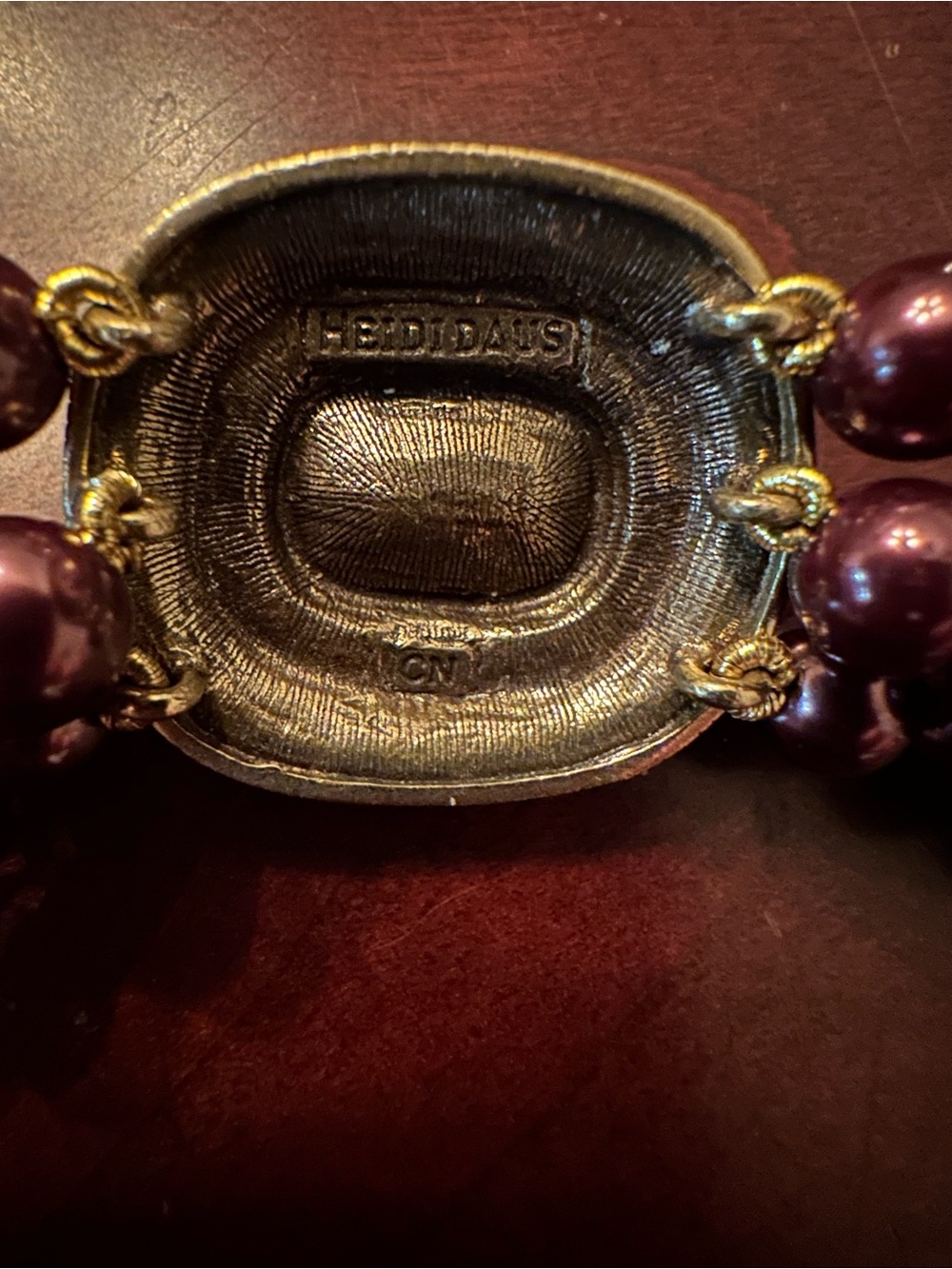 HEIDI DAUS "Tailored to Please" Crystal Amethyst Cushion Pendant Bracelet - Picture 11 of 11